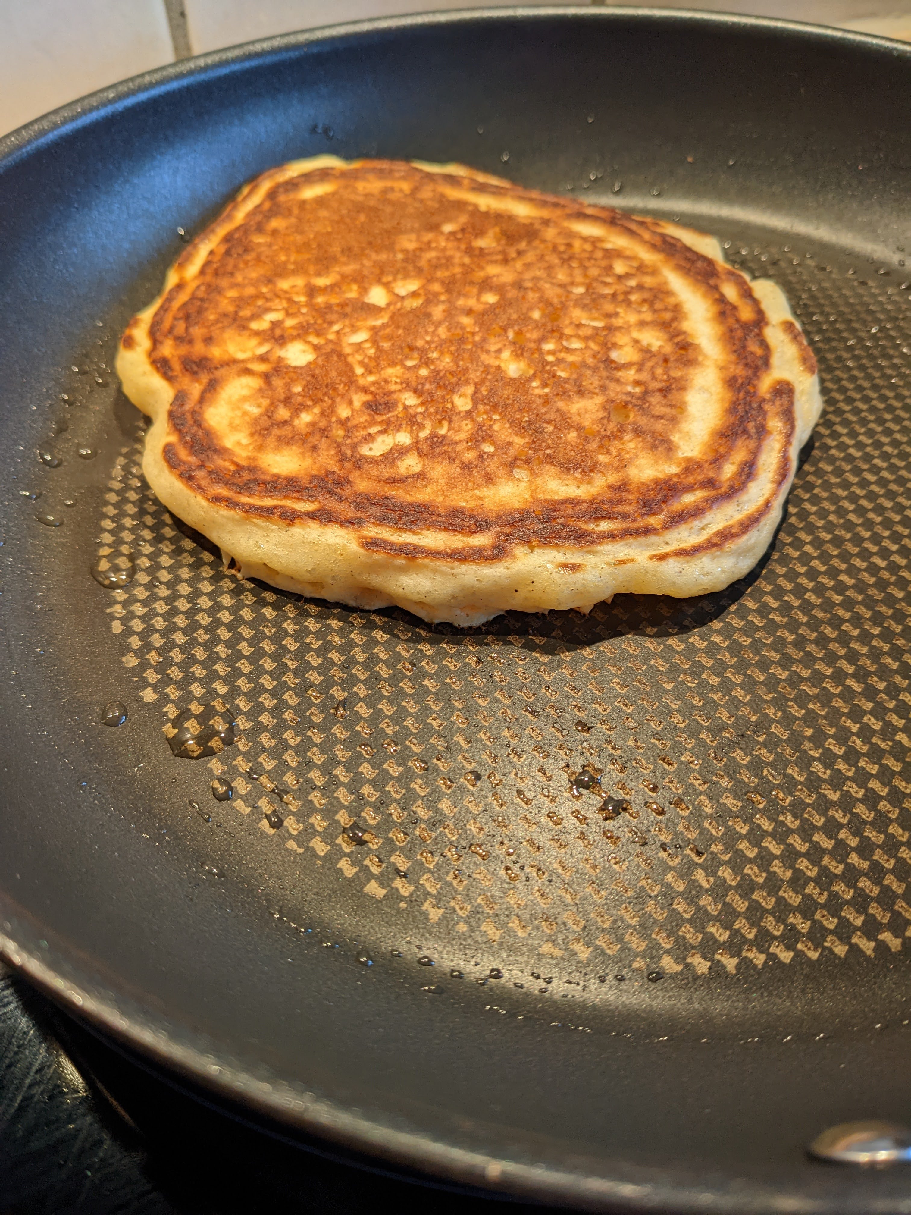 Pancake nach dem Wenden